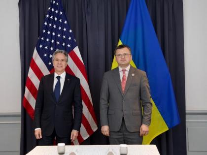 Blinken meets Ukrainian counterpart Kuleba in Phnom Penh | Blinken meets Ukrainian counterpart Kuleba in Phnom Penh