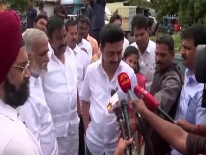 Tamil Nadu CM Stalin inspects rain-affected areas in Chennai | Tamil Nadu CM Stalin inspects rain-affected areas in Chennai
