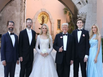 Donald Trump's daughter Tiffany marries beau Michael Boulos | Donald Trump's daughter Tiffany marries beau Michael Boulos
