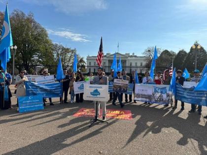 Turkic minorities in US celebrate East Turkistan's independence day, protest against Chinese oppression | Turkic minorities in US celebrate East Turkistan's independence day, protest against Chinese oppression