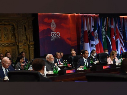 PM Modi participates in G20 summit's second working session in Bali | PM Modi participates in G20 summit's second working session in Bali