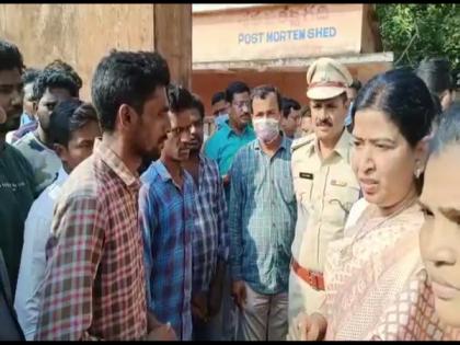 Andhra Home Minister meets families of deceased in Kondagudem fire incident, assures govt support | Andhra Home Minister meets families of deceased in Kondagudem fire incident, assures govt support