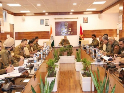 J-K: DGP Dilbag Singh holds high level review meeting; directs officers for quality probe in NDPS, UAPA cases | J-K: DGP Dilbag Singh holds high level review meeting; directs officers for quality probe in NDPS, UAPA cases