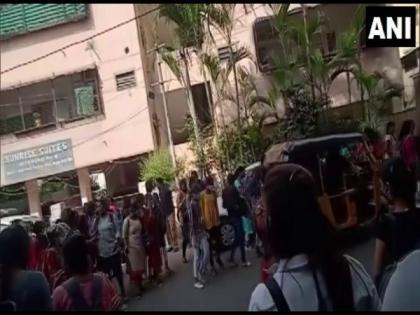 Telangana: 25 college students fall ill after chemical gas leak in Hyderabad | Telangana: 25 college students fall ill after chemical gas leak in Hyderabad