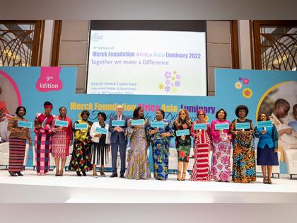 Merck Foundation 5th Anniversary with 13 African First Ladies at Merck Foundation Africa Asia Luminary 2022 | Merck Foundation 5th Anniversary with 13 African First Ladies at Merck Foundation Africa Asia Luminary 2022