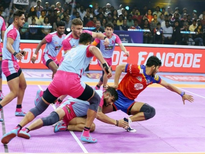 PKL: Arjun Deshwal's superlative performance helps Jaipur Pink Panthers register big win | PKL: Arjun Deshwal's superlative performance helps Jaipur Pink Panthers register big win