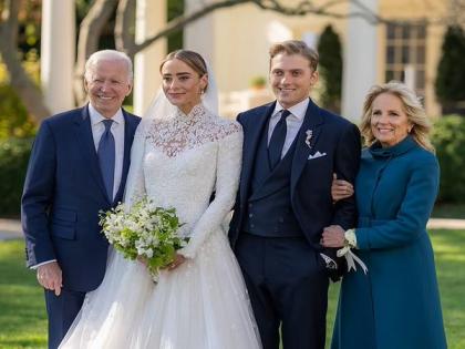 US President Joe Biden's granddaughter Naomi ties the knot in historic White House wedding | US President Joe Biden's granddaughter Naomi ties the knot in historic White House wedding