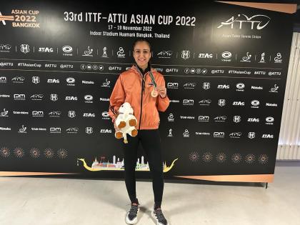 Anurag Thakur congratulates Manika Batra for winning bronze medal in Asian Cup | Anurag Thakur congratulates Manika Batra for winning bronze medal in Asian Cup