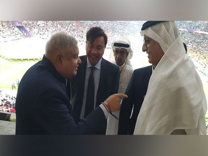 VP Dhankar joins Qatari Emir Tamim Bin Hamad in inauguration of the FIFA World Cup 2022 | VP Dhankar joins Qatari Emir Tamim Bin Hamad in inauguration of the FIFA World Cup 2022