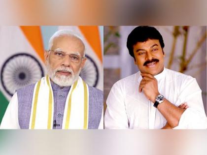 PM Modi congratulates Chiranjeevi for Film Personality of the Year Award | PM Modi congratulates Chiranjeevi for Film Personality of the Year Award