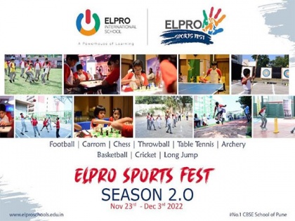 Elpro International School announces 'Elpro Sports Fest 2.0' | Elpro International School announces 'Elpro Sports Fest 2.0'