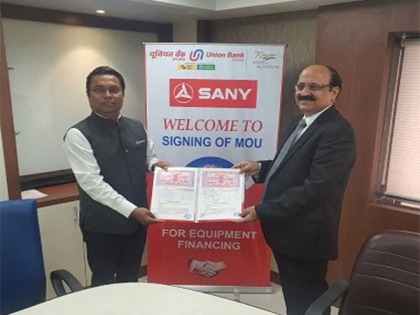 Sany Bharat signs MoU with Union Bank of India | Sany Bharat signs MoU with Union Bank of India