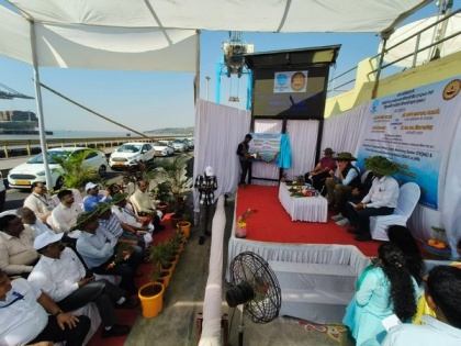 Jawaharlal Nehru Port Authority inaugurates continuous marine water quality monitoring station | Jawaharlal Nehru Port Authority inaugurates continuous marine water quality monitoring station