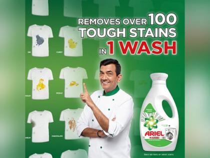 Ariel's New Matic Powder and Liquid among First Detergents in India that removes over 100 tough stains in 1 Wash Inside the Machine | Ariel's New Matic Powder and Liquid among First Detergents in India that removes over 100 tough stains in 1 Wash Inside the Machine