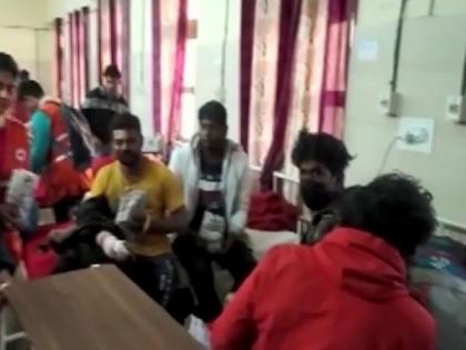 Himachal Pradesh: 16 injured after bus overturns in Bilaspur | Himachal Pradesh: 16 injured after bus overturns in Bilaspur Himachal Pradesh: 16 injured after bus overturns in Bilaspur | Himachal Pradesh: 16 injured after bus overturns in Bilaspur