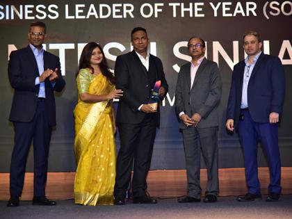 The CEO of Sacumen, Nitesh Sinha, honored with the Dare To Dream awards 2022 in the Business Leader of the Year(South) category by TV9 Network | The CEO of Sacumen, Nitesh Sinha, honored with the Dare To Dream awards 2022 in the Business Leader of the Year(South) category by TV9 Network