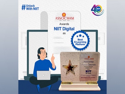 NIIT Digital wins Best E-Learning Platform Award by ASSOCHAM | NIIT Digital wins Best E-Learning Platform Award by ASSOCHAM