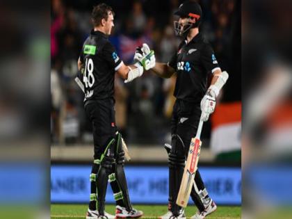 Latham, Williamson share record 4th wicket stand, secure 7 wicket win against India | Latham, Williamson share record 4th wicket stand, secure 7 wicket win against India