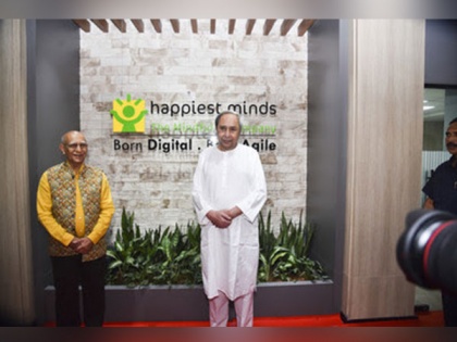 CM Naveen Patnaik inaugurates Happiest Minds Development Centre at Bhubaneswar | CM Naveen Patnaik inaugurates Happiest Minds Development Centre at Bhubaneswar
