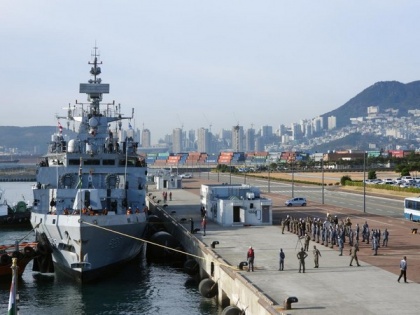 Indian Naval ships Shivalik, Kamorta complete visit to South Korea | Indian Naval ships Shivalik, Kamorta complete visit to South Korea