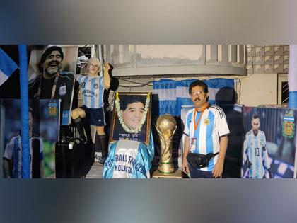 Argentina fan from Kolkata leaves for Qatar to support Lionel Messi in his quest for World Cup title | Argentina fan from Kolkata leaves for Qatar to support Lionel Messi in his quest for World Cup title