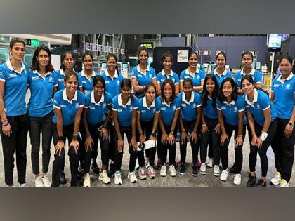 Indian hockey team leaves for 2022 FIH Women's Nations Cup | Indian hockey team leaves for 2022 FIH Women's Nations Cup