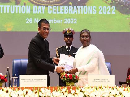 President Murmu graces valedictory function of constitution day organised by SC | President Murmu graces valedictory function of constitution day organised by SC