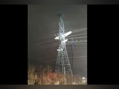 US: Plane crashes into power lines in Montgomery County, cuts off electricity | US: Plane crashes into power lines in Montgomery County, cuts off electricity