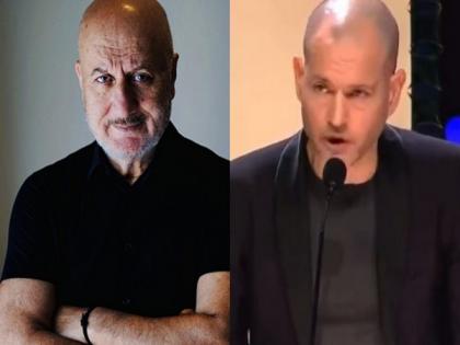 "Shameful" says Anupam Kher after IFFI Jury head calls 'The Kashmir Files' as 'vulgar', 'propaganda film' | "Shameful" says Anupam Kher after IFFI Jury head calls 'The Kashmir Files' as 'vulgar', 'propaganda film' "Shameful" says Anupam Kher after IFFI Jury head calls 'The Kashmir Files' as 'vulgar', 'propaganda film' | "Shameful" says Anupam Kher after IFFI Jury head calls 'The Kashmir Files' as 'vulgar', 'propaganda film'
