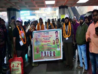 UP: Another batch of delegates from Tamil Nadu arrives at Kashi Tamil Sangamam | UP: Another batch of delegates from Tamil Nadu arrives at Kashi Tamil Sangamam