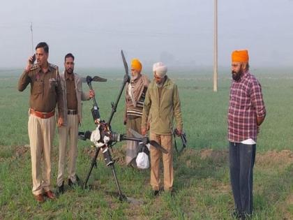 Hexacopter drone with 5 kg heroin found near India-Pakistan border in Punjab's Tarn Taran | Hexacopter drone with 5 kg heroin found near India-Pakistan border in Punjab's Tarn Taran