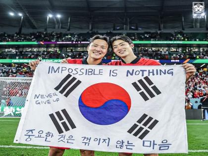 FIFA WC: Son Heung-min thanks team-mates for covering his back after Round of 16 qualification | FIFA WC: Son Heung-min thanks team-mates for covering his back after Round of 16 qualification FIFA WC: Son Heung-min thanks team-mates for covering his back after Round of 16 qualification | FIFA WC: Son Heung-min thanks team-mates for covering his back after Round of 16 qualification
