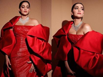 Red Sea Film Festival: Sonam Kapoor proves that she is the queen of red carpet looks! | Red Sea Film Festival: Sonam Kapoor proves that she is the queen of red carpet looks!
