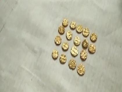 Gold coins found while digging borewell in Andhra's West Godavari | Gold coins found while digging borewell in Andhra's West Godavari