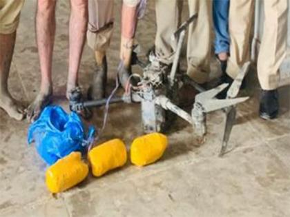 Punjab: Police in joint operation recovers 3 Kg heroin from quadcopter drone | Punjab: Police in joint operation recovers 3 Kg heroin from quadcopter drone