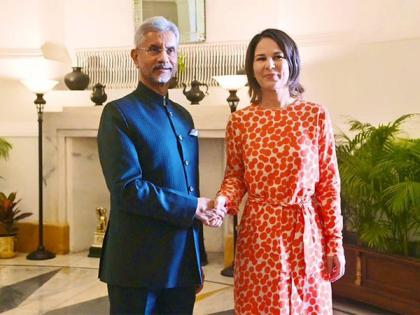 Jaishankar welcomes German Foreign Minister in Delhi | Jaishankar welcomes German Foreign Minister in Delhi