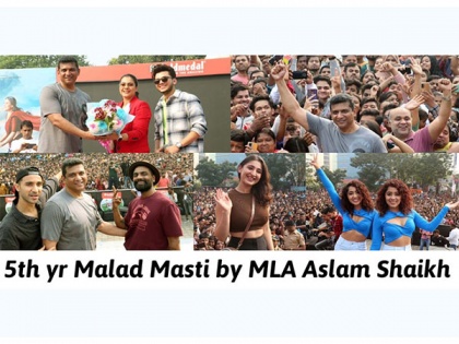 Kajol, Remo D'souza, Raghav Juyal and many other Bollywood celebrities graced 5th edition of MLA Aslam Shaikh's Malad Masti | Kajol, Remo D'souza, Raghav Juyal and many other Bollywood celebrities graced 5th edition of MLA Aslam Shaikh's Malad Masti