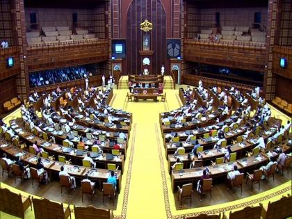 Kerala: Opposition protests against LDF on opening day of Assembly session | Kerala: Opposition protests against LDF on opening day of Assembly session