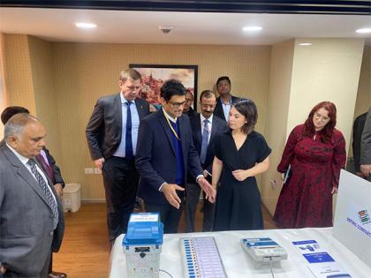 German delegation observes ECI's protocols, security features in EVM-VVPAT usage | German delegation observes ECI's protocols, security features in EVM-VVPAT usage