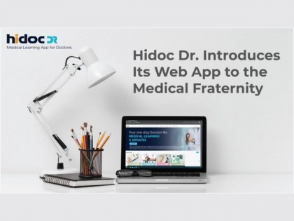 HidocDr. introduces its web app to the medical fraternity | HidocDr. introduces its web app to the medical fraternity