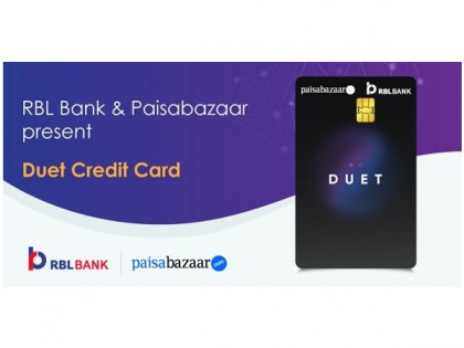 Paisabazaar, RBL Bank launch 'Duet Credit Card' | Paisabazaar, RBL Bank launch 'Duet Credit Card'