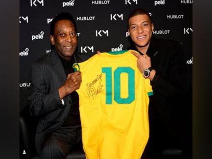 Happy to see you breaking another one of my records in FIFA WC: Pele to Kylian Mbappe | Happy to see you breaking another one of my records in FIFA WC: Pele to Kylian Mbappe