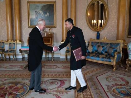 Indian High Commissioner Vikram Doraiswami presents credentials to King Charles at Buckingham Palace | Indian High Commissioner Vikram Doraiswami presents credentials to King Charles at Buckingham Palace