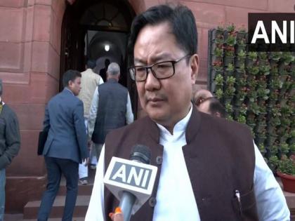 BJP respects all institutions of the country: Kiren Rijiju on Congress' adjournment motion notice | BJP respects all institutions of the country: Kiren Rijiju on Congress' adjournment motion notice