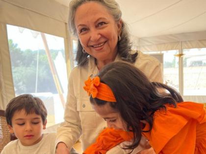 Taimur, Inaaya wish their "Badi Amma" Sharmila Tagore in most adorable way! | Taimur, Inaaya wish their "Badi Amma" Sharmila Tagore in most adorable way! Taimur, Inaaya wish their "Badi Amma" Sharmila Tagore in most adorable way! | Taimur, Inaaya wish their "Badi Amma" Sharmila Tagore in most adorable way!