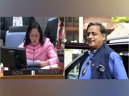 Tharoor applauds India's abstention of vote in UNSC on humanitarian concerns, says "Well Done" | Tharoor applauds India's abstention of vote in UNSC on humanitarian concerns, says "Well Done"