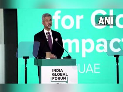 Jaishankar hails India-UAE relationship at India Global Forum, calls it "ambitious" | Jaishankar hails India-UAE relationship at India Global Forum, calls it "ambitious" Jaishankar hails India-UAE relationship at India Global Forum, calls it "ambitious" | Jaishankar hails India-UAE relationship at India Global Forum, calls it "ambitious"