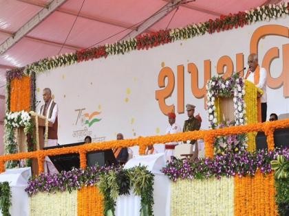 Dhami extends best wishes to Bhupendra Patel on taking oath as Gujarat CM | Dhami extends best wishes to Bhupendra Patel on taking oath as Gujarat CM
