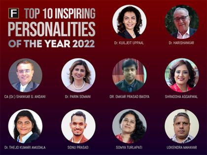 The names of Top 10 Inspiring Personalities of the year 2022 declared by Fame Finders | The names of Top 10 Inspiring Personalities of the year 2022 declared by Fame Finders