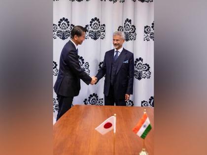 Jaishankar holds "good discussion" with Japan's Foreign Minister Yamada Kenji | Jaishankar holds "good discussion" with Japan's Foreign Minister Yamada Kenji Jaishankar holds "good discussion" with Japan's Foreign Minister Yamada Kenji | Jaishankar holds "good discussion" with Japan's Foreign Minister Yamada Kenji